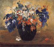 Paul Gauguin A Vase of Flowers oil on canvas